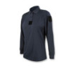 Polo allégé bleu marine manches longues (Femme)