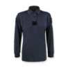 Polo allégé bleu marine manches longues (Femme)
