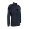 Polo allégé bleu marine manches longues (Femme)