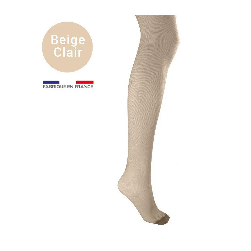 Collant voile uni