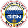 Écusson brodé rond - Groupe d'Intervention de la Gendarmerie Nationale