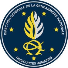 Écusson brodé rond -...