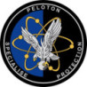 Écusson brodé rond - Peloton Spécialisé de Protection de la Gendarmerie
