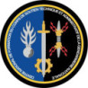 Écusson brodé rond - Centre National de Formation du Corps de Soutien Technique et Administratif de la Gendarmerie Nationale