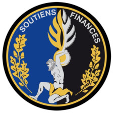 Écusson brodé rond -...