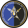 Écusson brodé rond - Centre National de Formation au Commandement