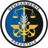 Écusson brodé rond - Gendarmerie Prévôtale