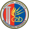 Écusson brodé rond - Cabinet de la Direction Générale de la Gendarmerie Nationale