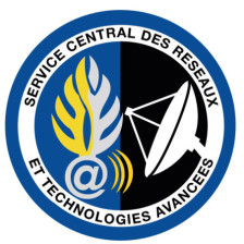 Écusson brodé rond -...