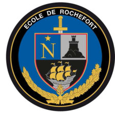 Écusson brodé rond - École...
