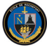 Écusson brodé rond - École de Gendarmerie de Rochefort