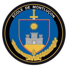 École de Gendarmerie de Montluçon - Ecusson Brodé rond