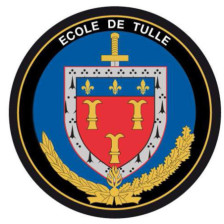 École de Gendarmerie de Tulle - Ecusson Brodé rond