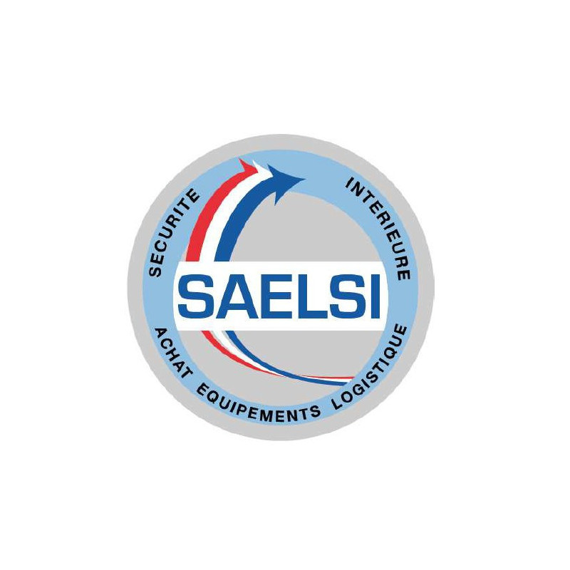 Écusson brodé rond - Service de l'Achat, des Equipements et de la Logistique de la Sécurité Intérieure