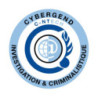 Écusson brodé rond - CYBER C-NTECH