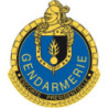 Écusson rond plastique - Escadron Motocycliste de la Garde Républicaine