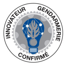 Ecusson brodé innovateur de la Gendarmerie Nationale – Confirmé