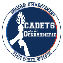 Cadets de la gendarmerie - Ecusson Brodé rond