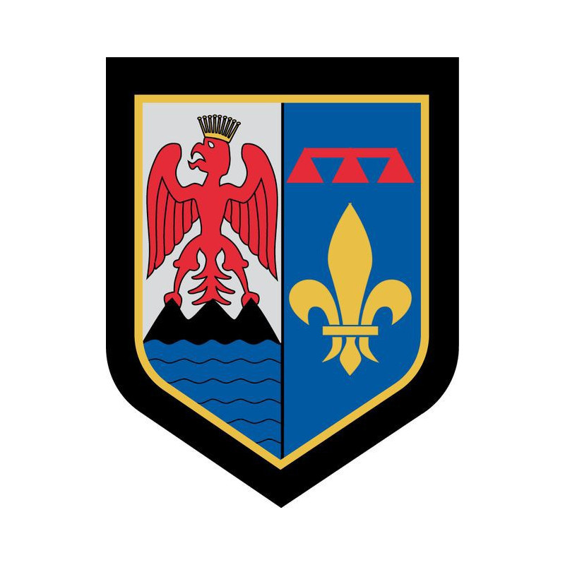 Écusson brodé - Région de Gendarmerie de Provence-Alpes-Côte-d'Azur