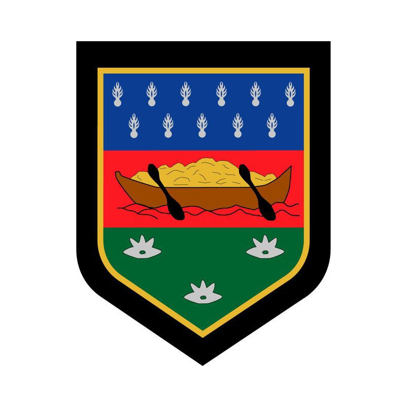 Commandement de la Gendarmerie de Guyane - Ecusson brodé