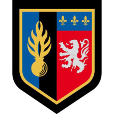 Gendarmerie Mobile de la zone de défense de Lyon - Ecusson brodé