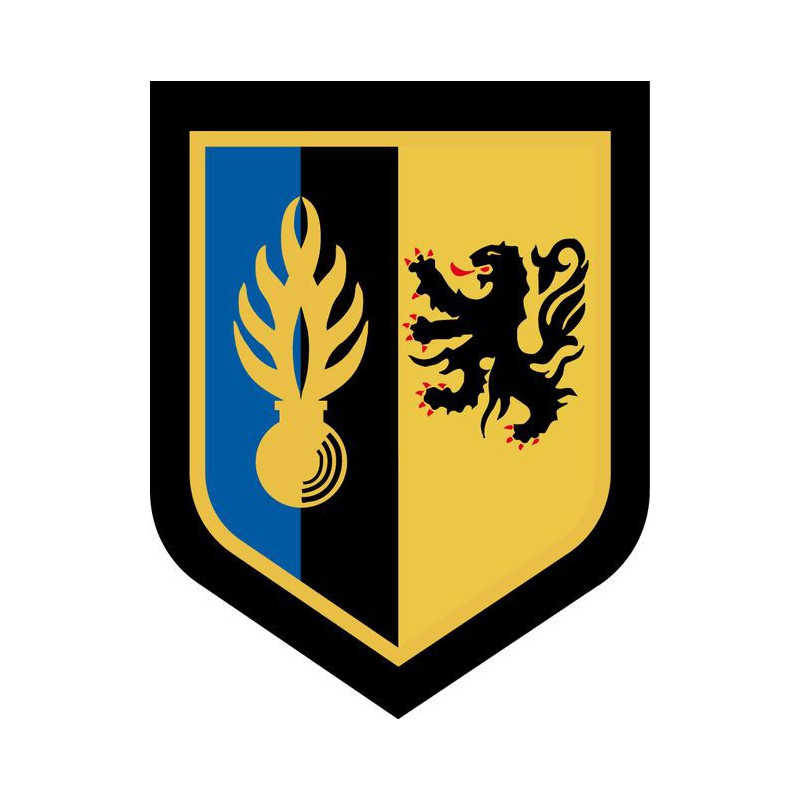 Écusson brodé - Gendarmerie Mobile de la zone de défense de Lille
