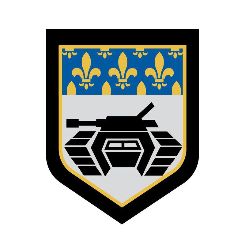 Écu métallique - Groupement Blindé de Gendarmerie Mobile