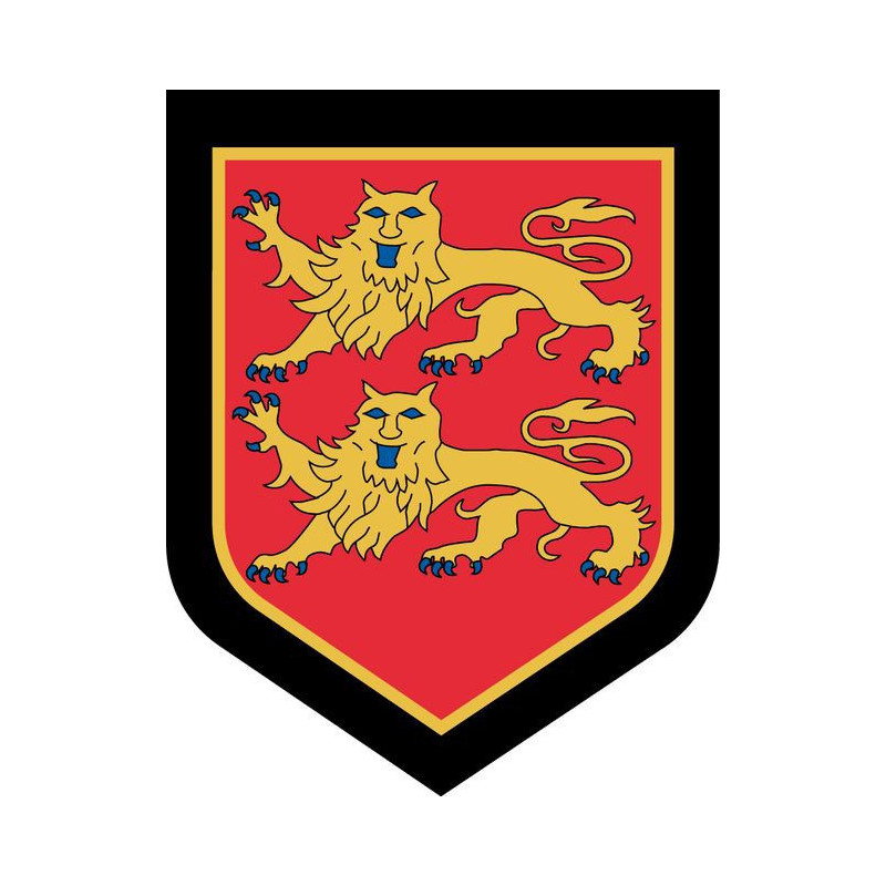 Écu métallique - Région de Gendarmerie de Haute-Normandie