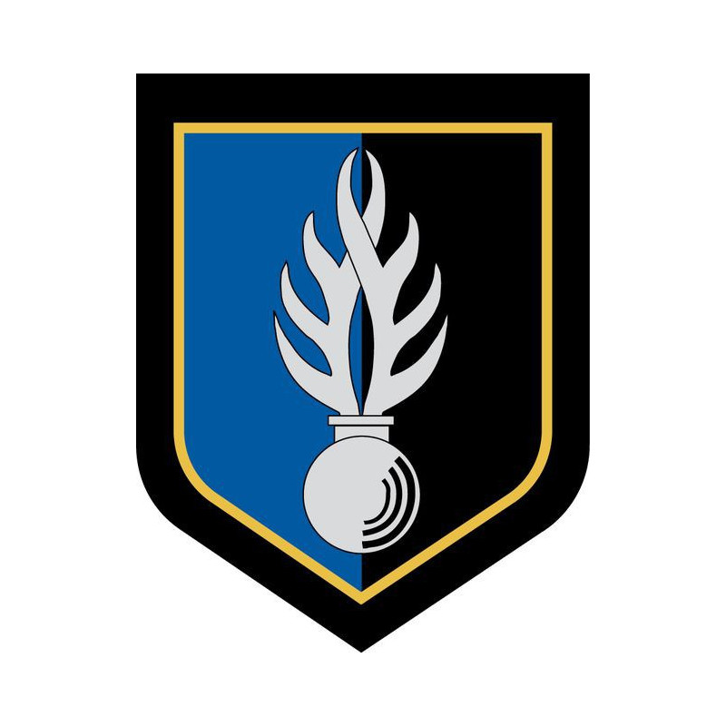 Écu métallique - Militaires de la Gendarmerie