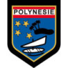Écu métallique - Commandement de la Gendarmerie pour la Polynésie Française