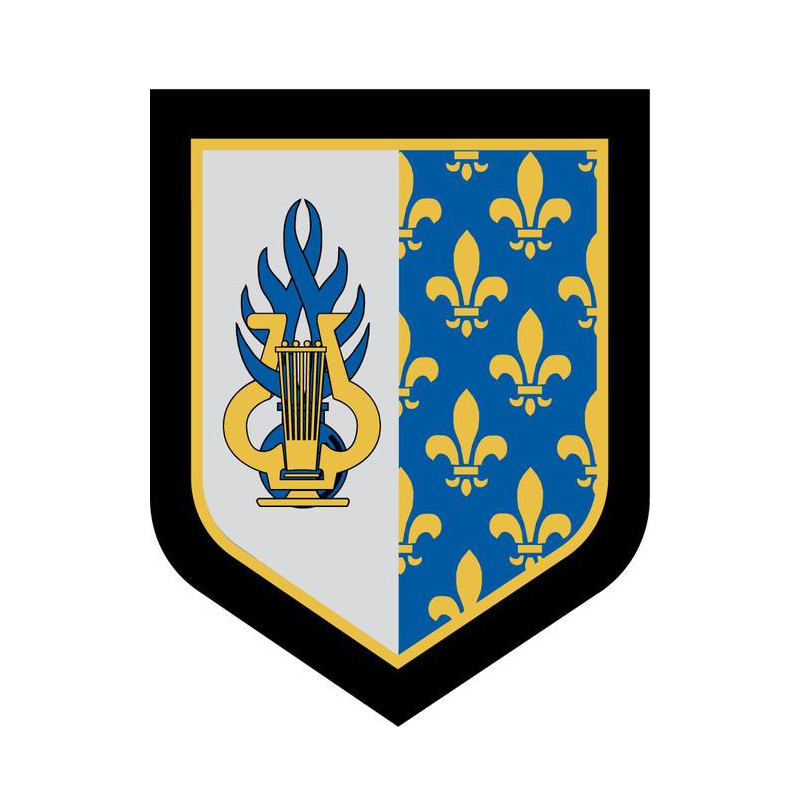 Écu métallique - Musique de la Gendarmerie Mobile