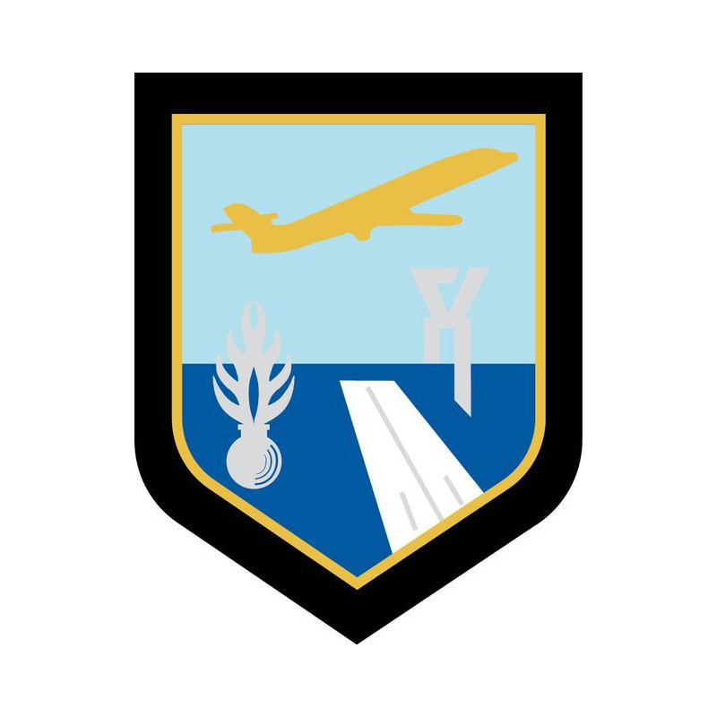 Écu métallique - Gendarmerie des Transports Aériens