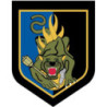 Écu métallique - Centre National d'Entraînement des Forces de la Gendarmerie