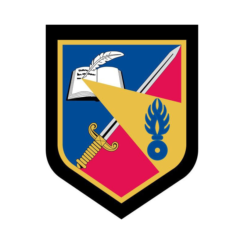 Écu métallique - Centre National de Formation et d'Enseignement à distance de la Gendarmerie
