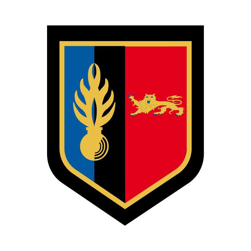 Écu métallique - Gendarmerie Mobile de la zone de défense de Bordeaux