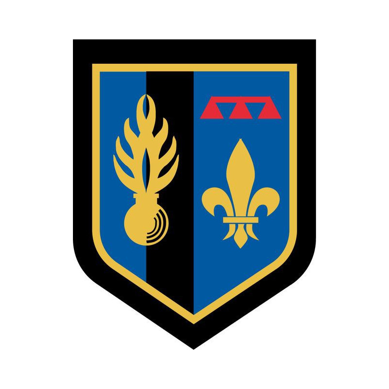 Écu métallique - Gendarmerie Mobile de la zone de défense de Marseille