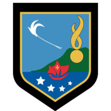 Commandement de la Gendarmerie de la Réunion - Ecu métallique
