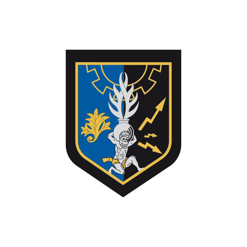Écu métallique - Commandement de Soutien Opérationnel de la Gendarmerie Nationale (COMSOP)