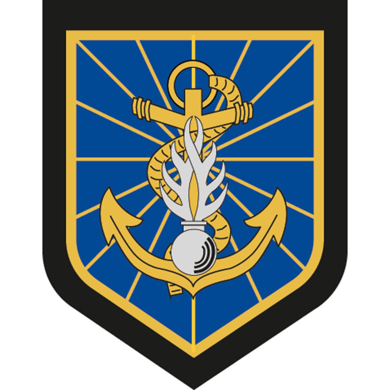 Écu métallique - Commandement de la Gendarmerie Outre Mer (CGOM)