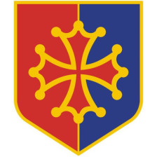 Région de Gendarmerie d'Occitanie - Ecu métallique