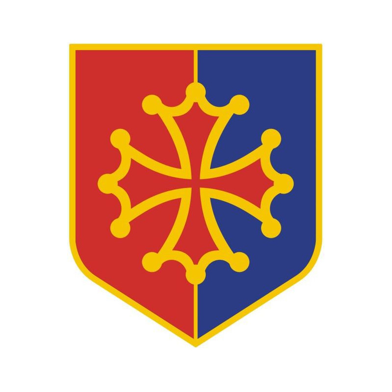 Région de Gendarmerie d'Occitanie - Ecu métallique