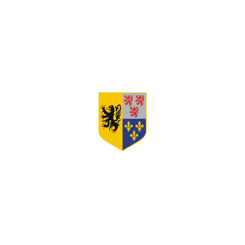 Écu métallique - Région de Gendarmerie Hauts de France