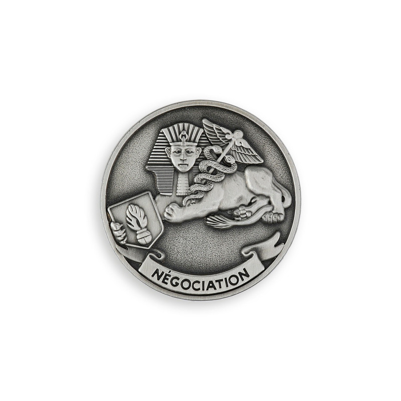 Insigne métallique - Négociateur de crise