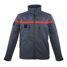 Blouson Softshell Marine à...