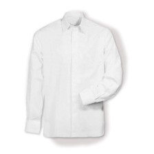 Chemise blanche à boutons cachés (F)