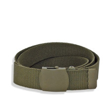 Ceinture tréssée vert otan
