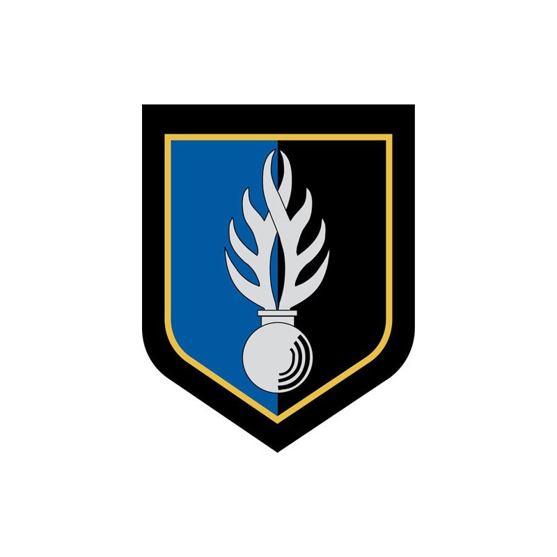 Écusson brodé - Militaires de la Gendarmerie ne disposant pas d'insigne en propre
