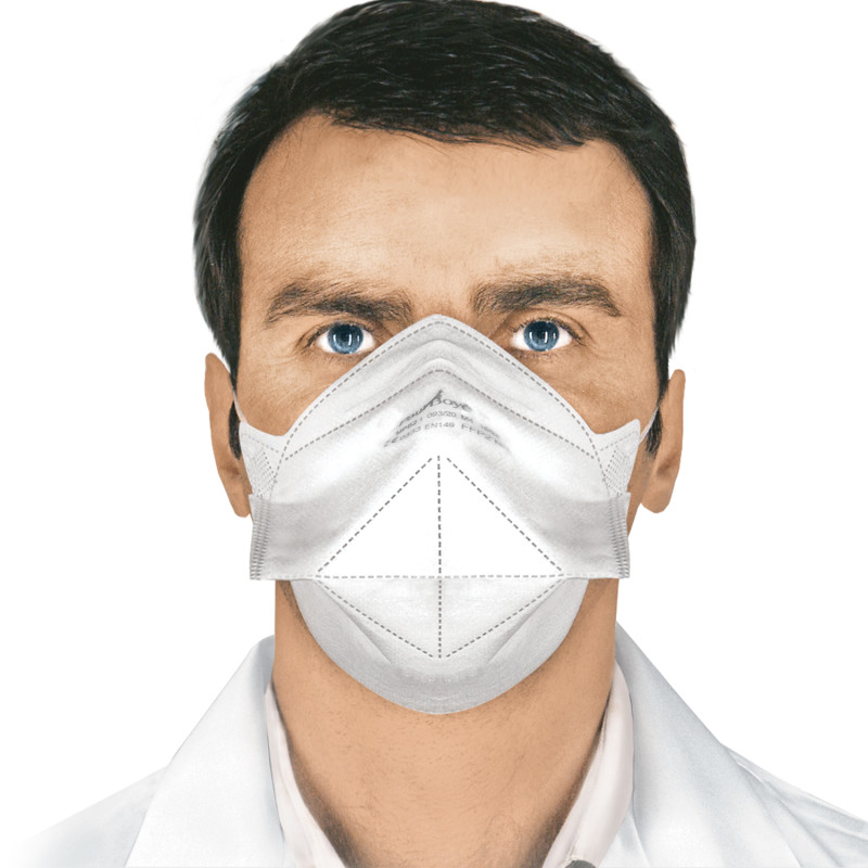 Masque filtrant FFP2 (boîte de 5 sachets de 10)