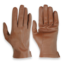 Gants cuir marron (Homme)