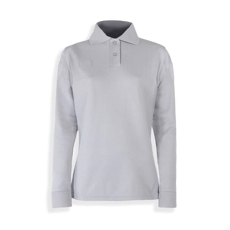 Polo manches longues sans flocage (Femme)